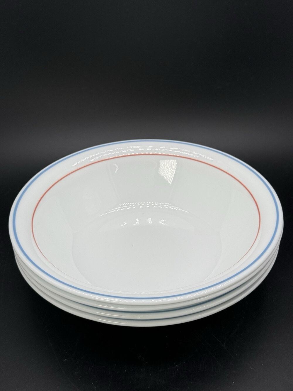 Set of 4 Corelle Country Cornflower Cereal Soup Bowls 7 1/4” - Nice